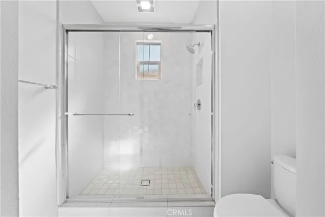 a view of a balcony with city view