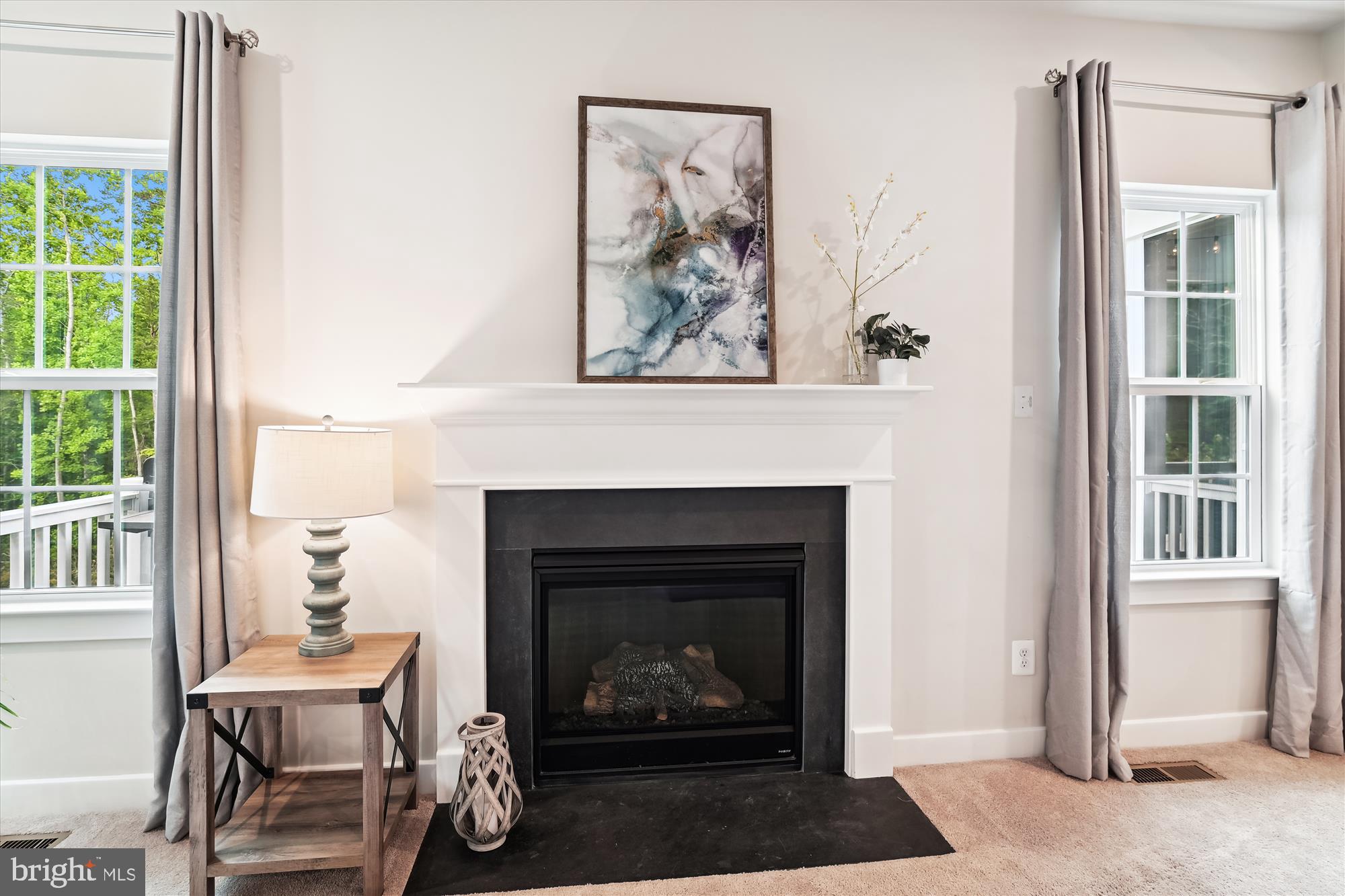 1279 Upper Patuxent Ridge Road Odenton, MD 21113 - Photo 14 of 107 GAS FIREPLACE WITH MANTEL