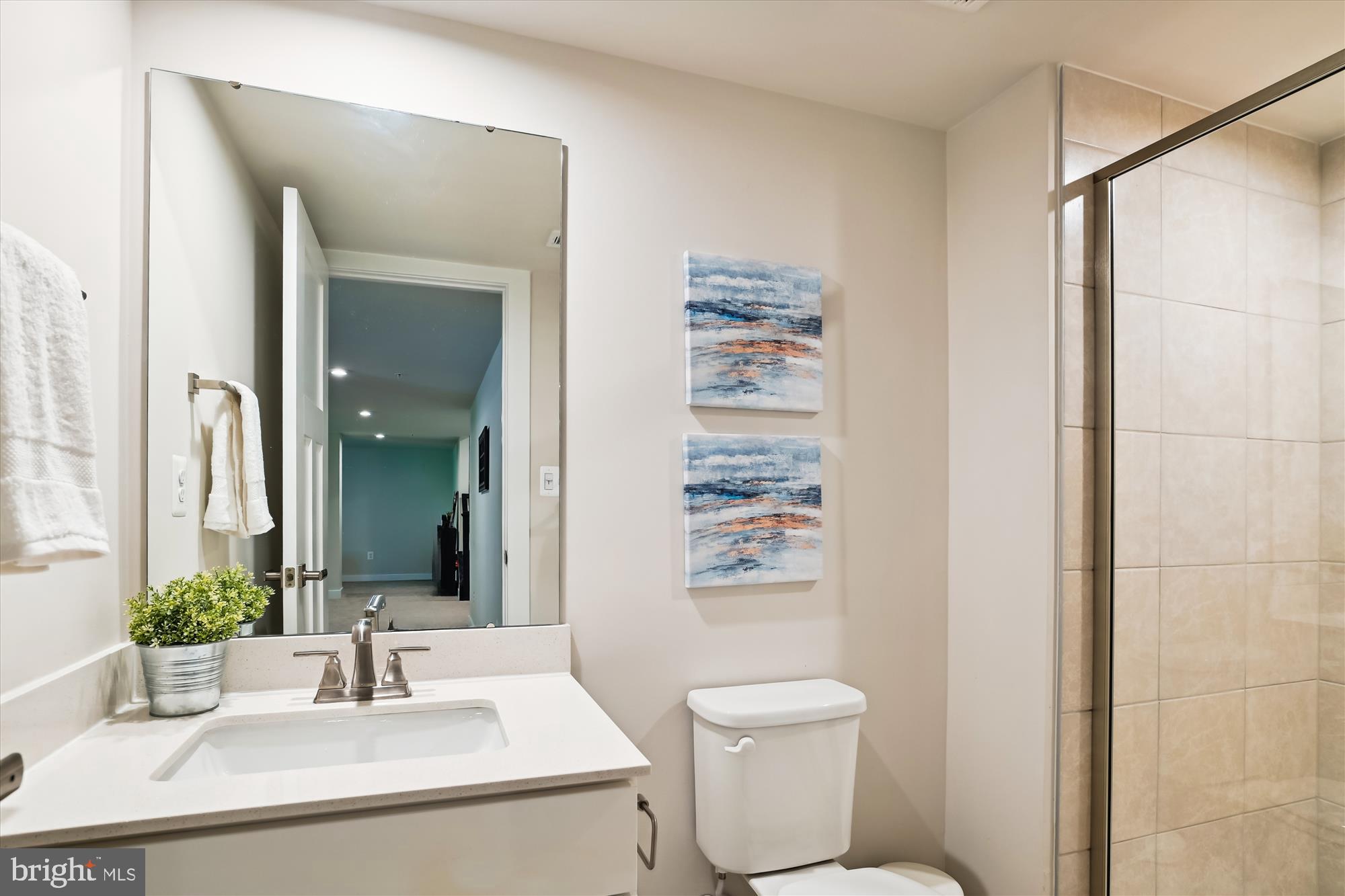 1279 Upper Patuxent Ridge Road Odenton, MD 21113 - Photo 72 of 107 QUARTZ VANITY IN 3RD FULL BATH ON LOWER LEVEL