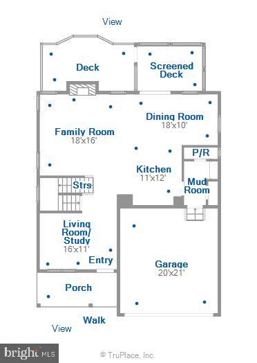 1279 Upper Patuxent Ridge Road Odenton, MD 21113 - Photo 106 of 107 FLOOR PLAN - MAIN LEVEL
