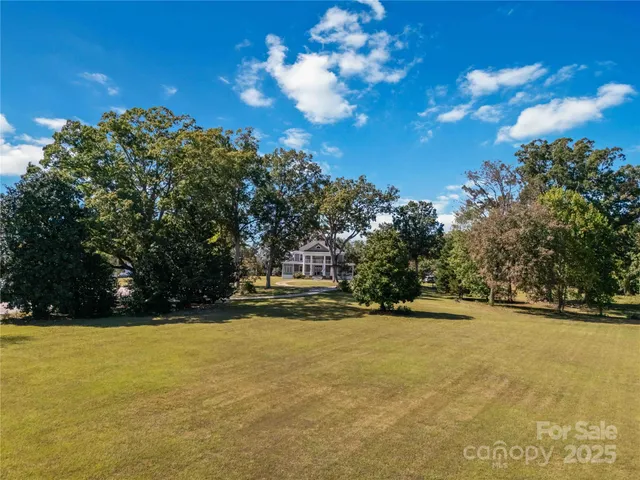 a view of outdoor space with garden