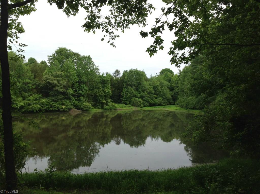 13-acres Madison Road Mocksville, NC 27028 - Photo 1 of 25 View from potential homesite. Shows level of lake when dam is repaired.
