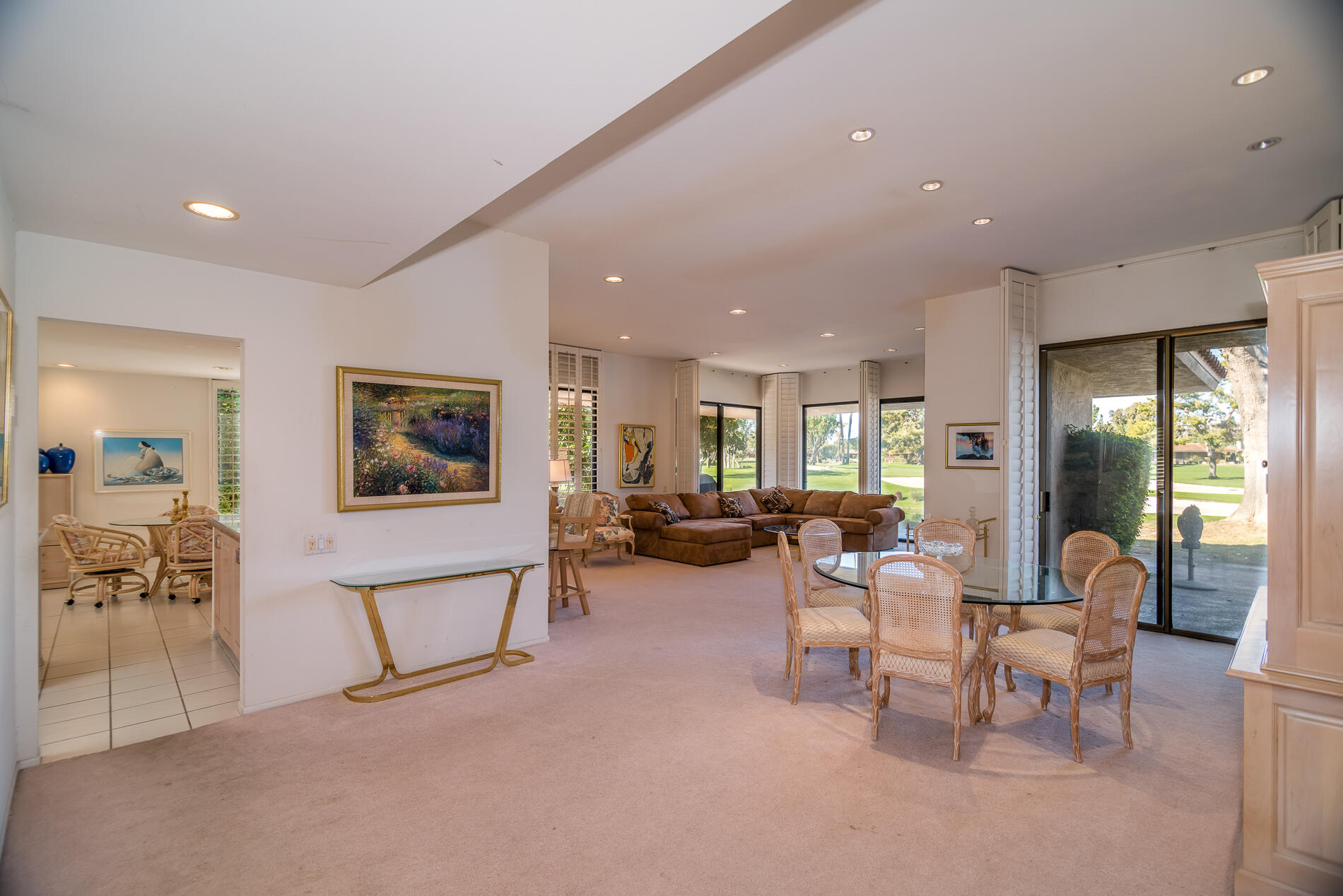 12 Columbia Drive Rancho Mirage, CA 92270 - Photo 6 of 25 a living room with furniture and a large window