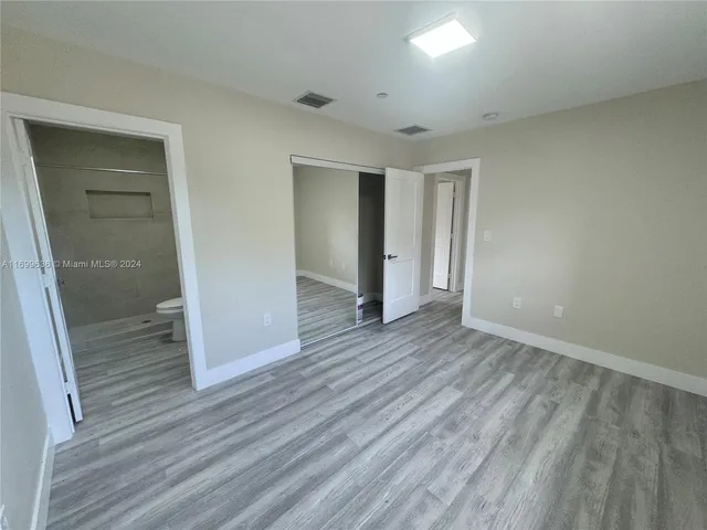 wooden floor in an empty room