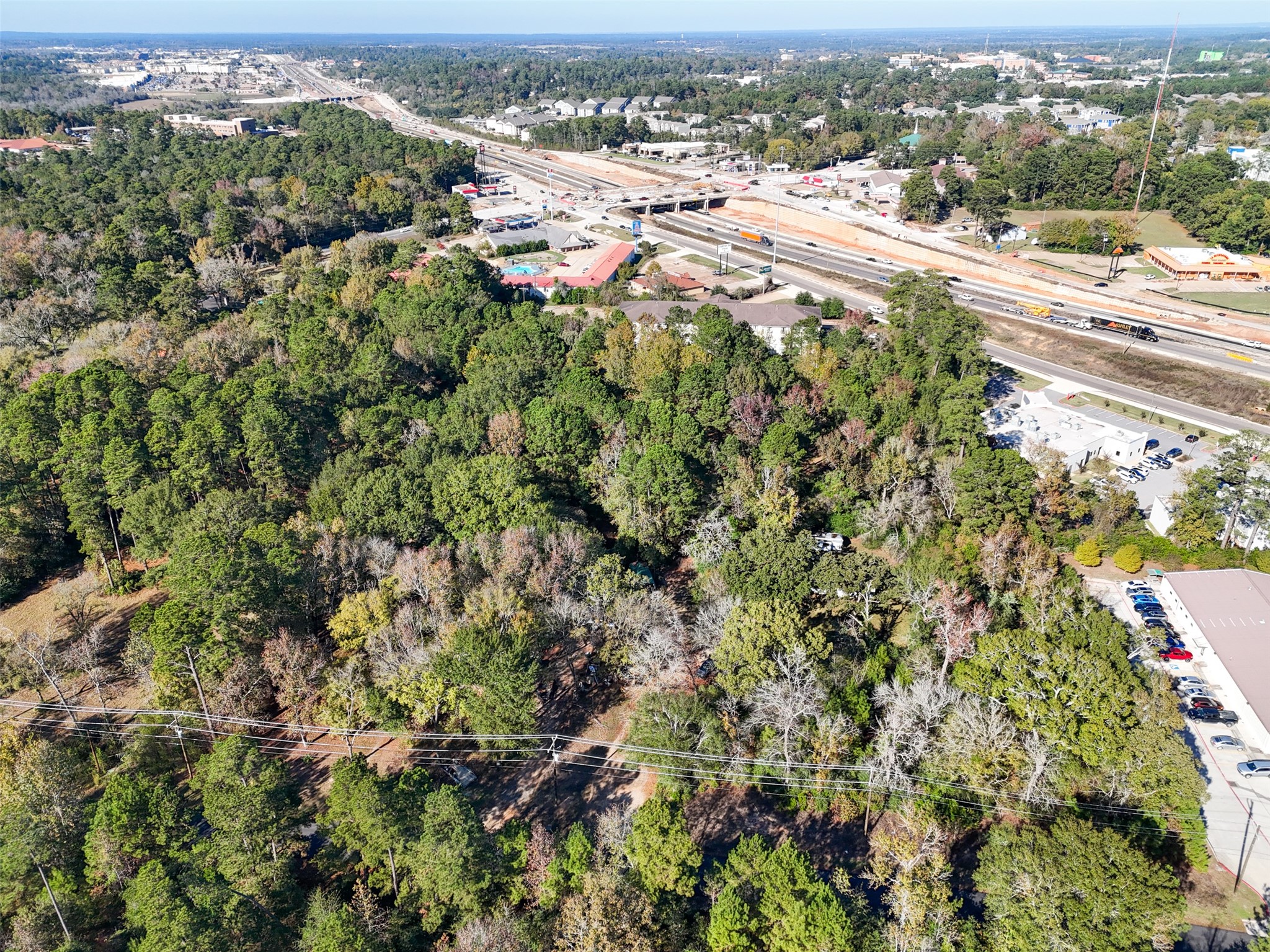 3349 Collard Road Huntsville, TX 77340 - Photo 13 of 22 an aerial view of residential houses with city view
