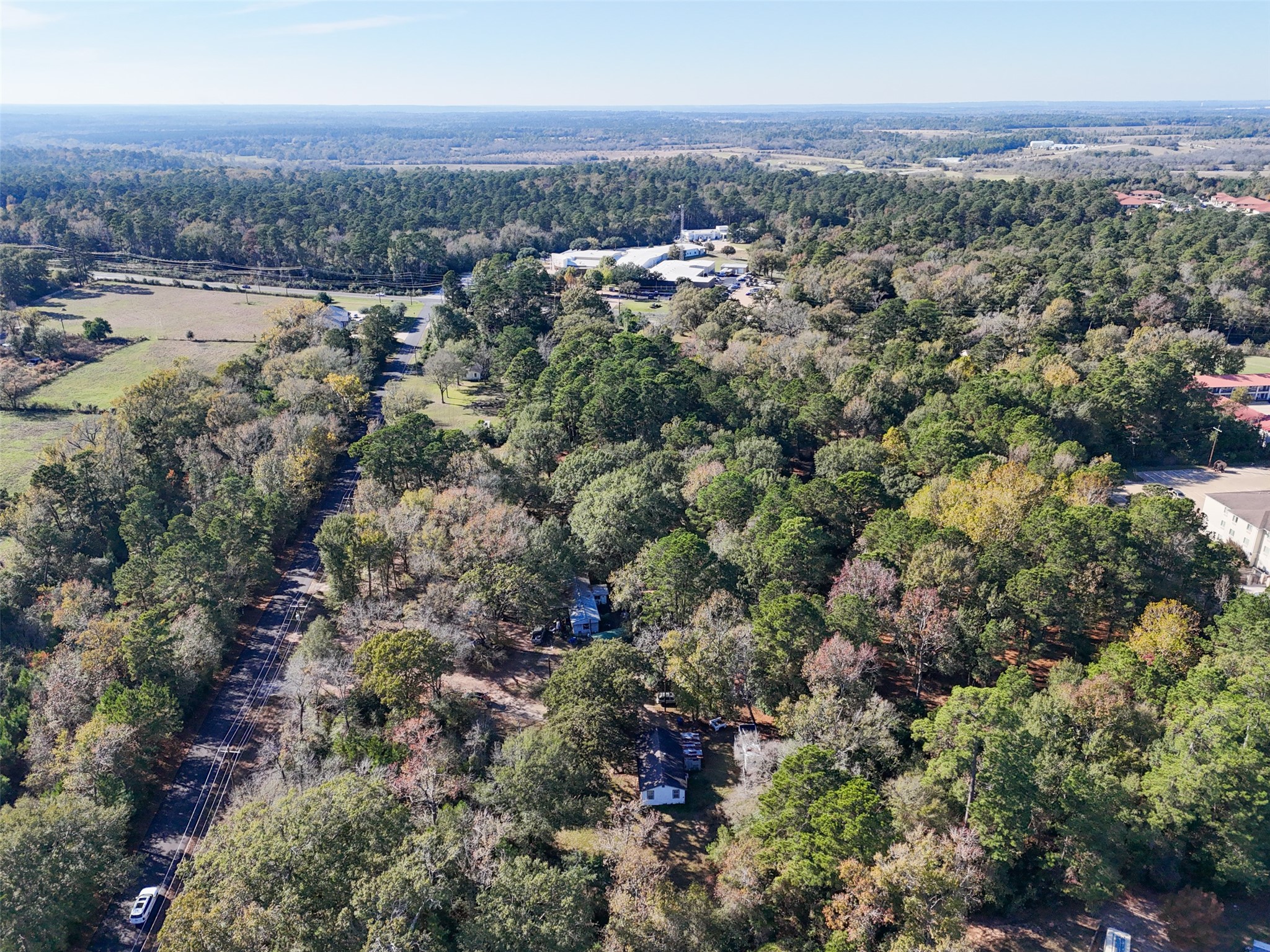 3349 Collard Road Huntsville, TX 77340 - Photo 5 of 22 an aerial view of a city
