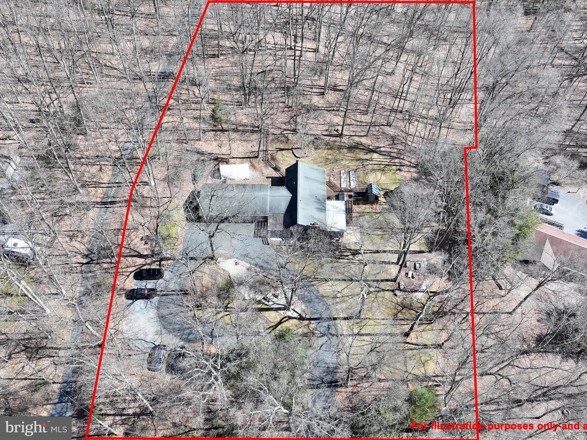 82 Fox Road Newmanstown, PA 17073 - Photo 45 of 52 Aerial with Lot Lines