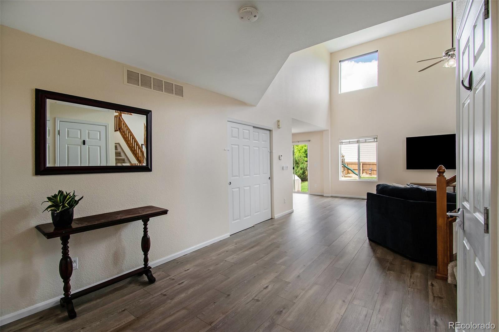 7395 Hickory Circle Frederick, CO 80504 - Photo 2 of 23 a view of a livingroom with furniture and a flat screen tv