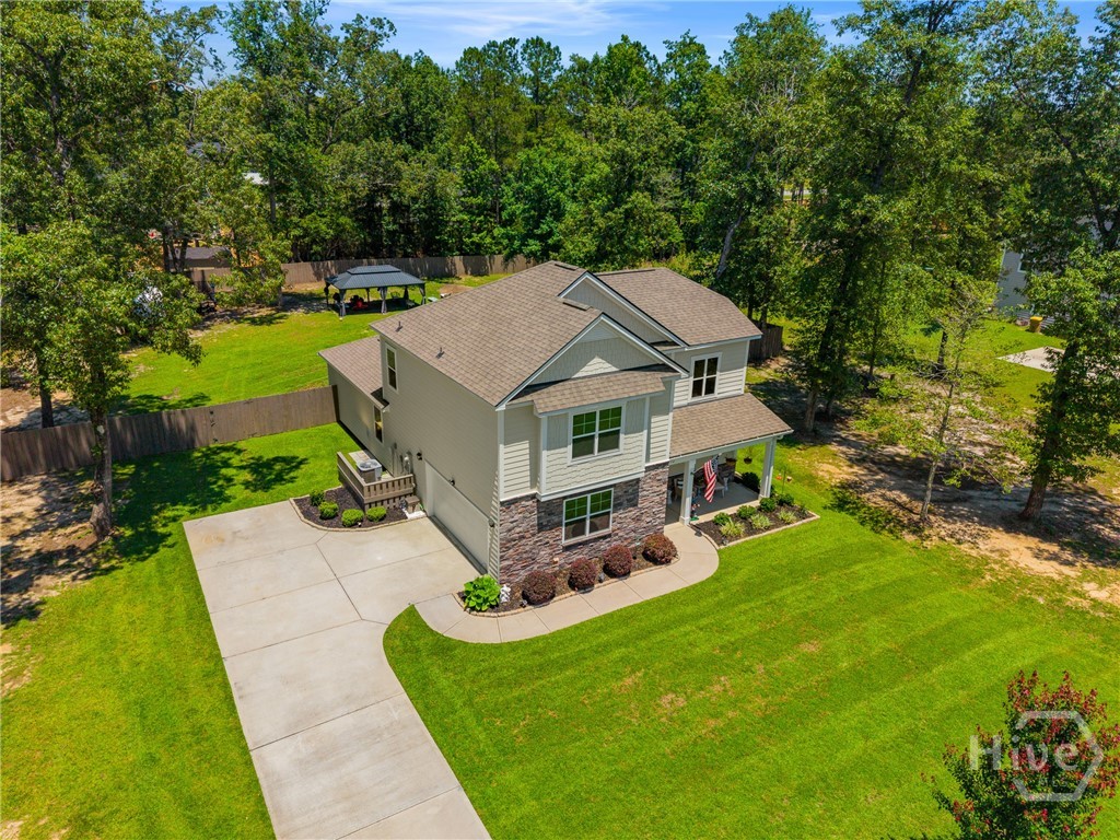 132 Ramsey Way Rincon, GA 31326 - Photo 3 of 59 From above, it’s easy to see why this one stands out in Ramsey Landing.