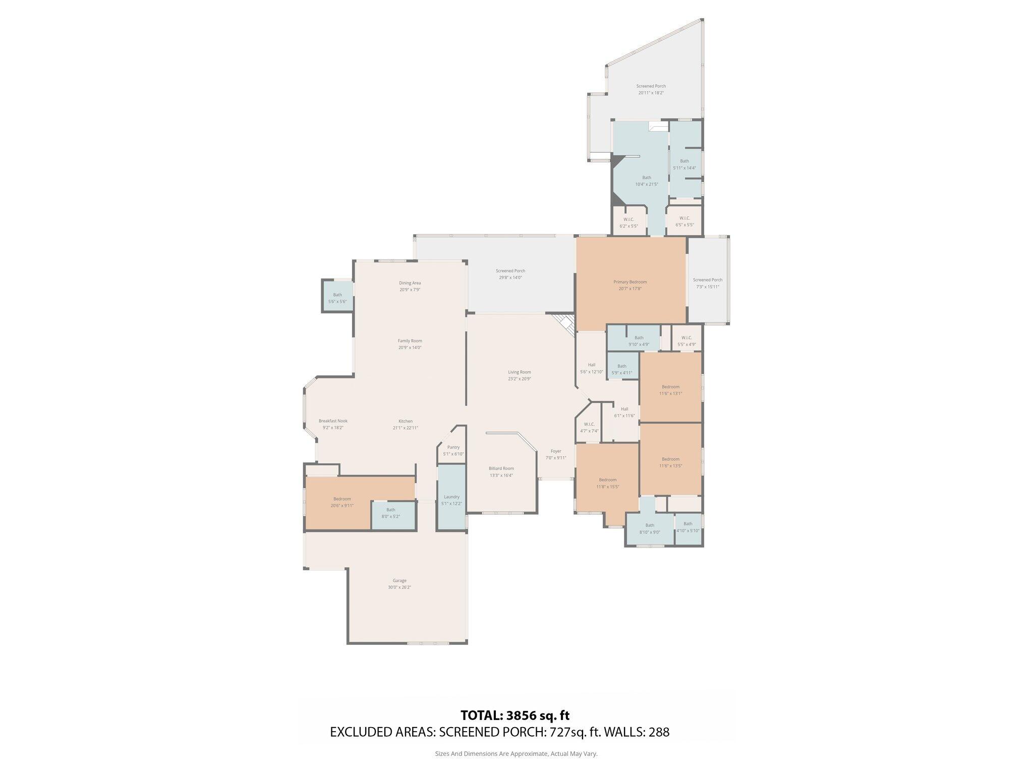 10722 Kirkaldy Lane Boca Raton, FL 33498 - Photo 76 of 76 Floor Plan