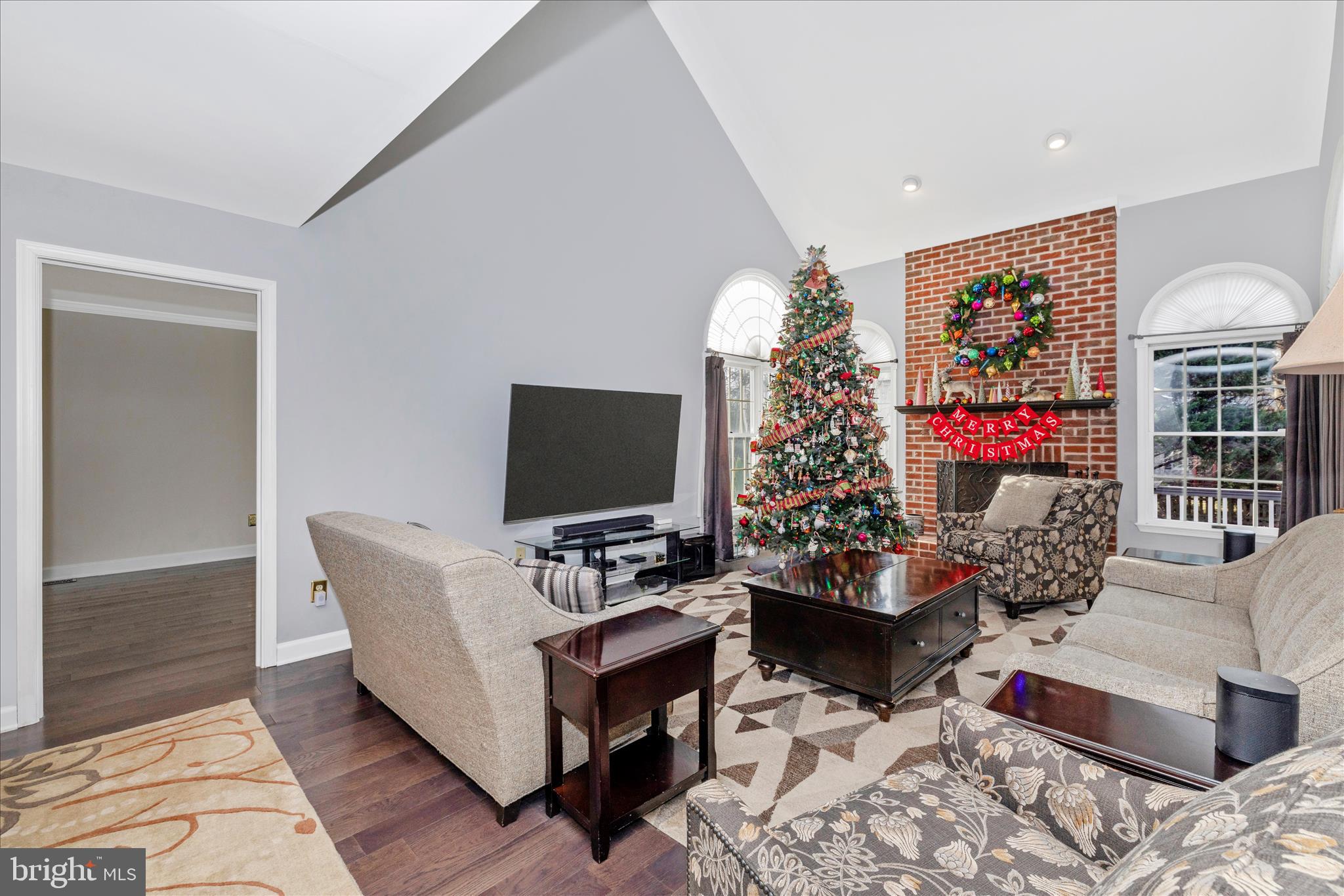 13514 Paradise Church Road Hagerstown, MD 21742 - Photo 15 of 56 a living room with furniture and a flat screen tv