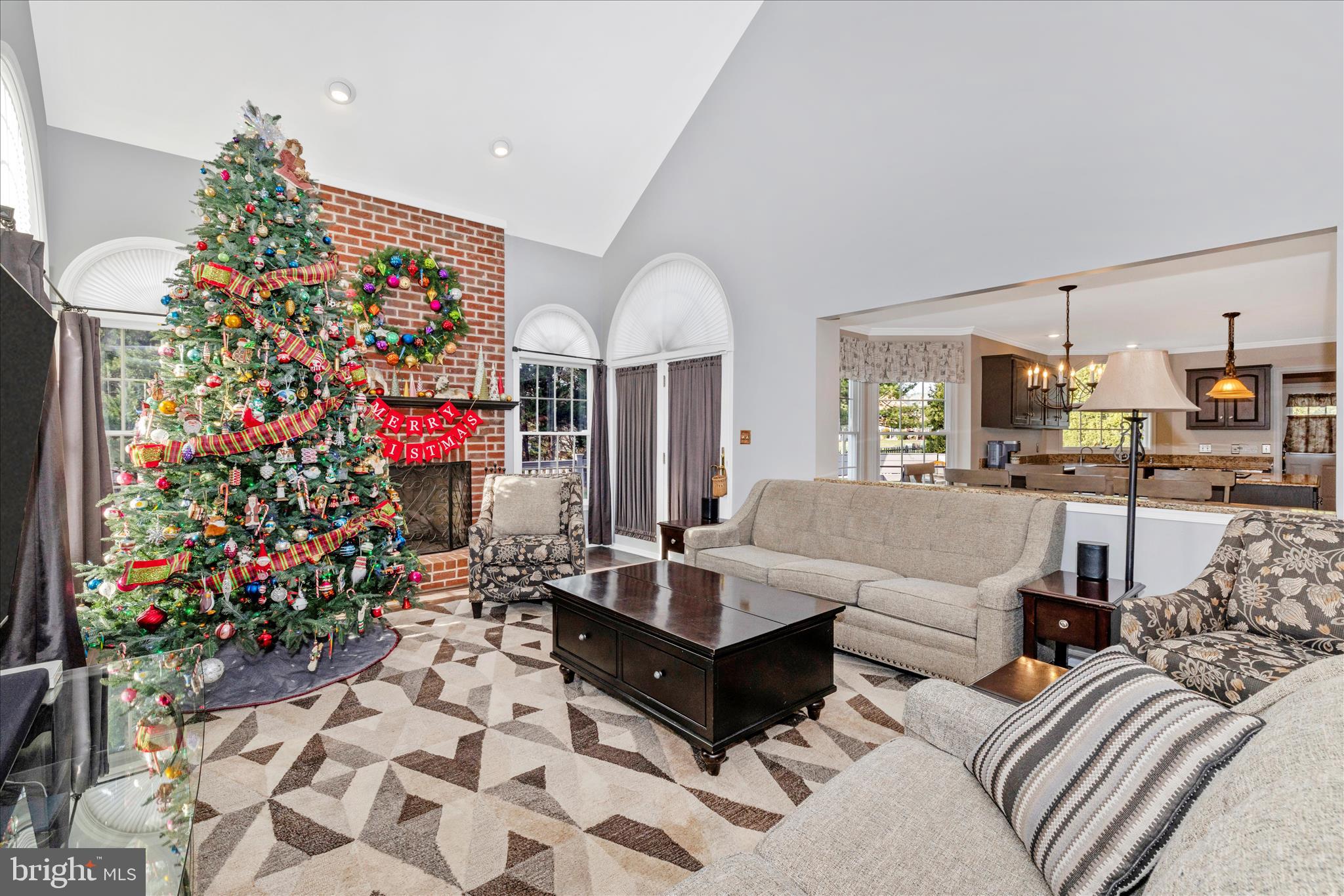 13514 Paradise Church Road Hagerstown, MD 21742 - Photo 16 of 56 a living room with furniture and a chandelier