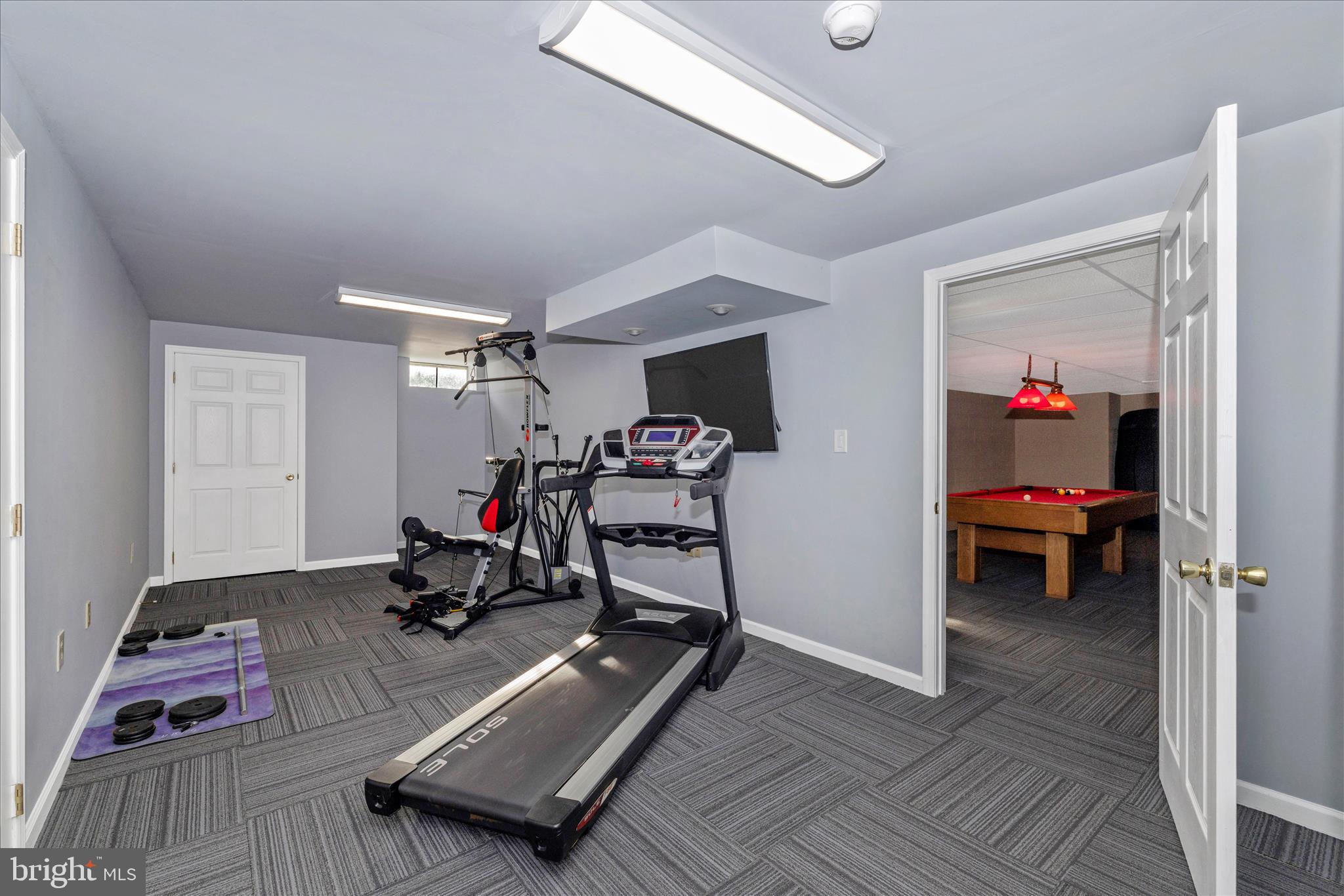 13514 Paradise Church Road Hagerstown, MD 21742 - Photo 37 of 56 a room with furniture and gym equipment