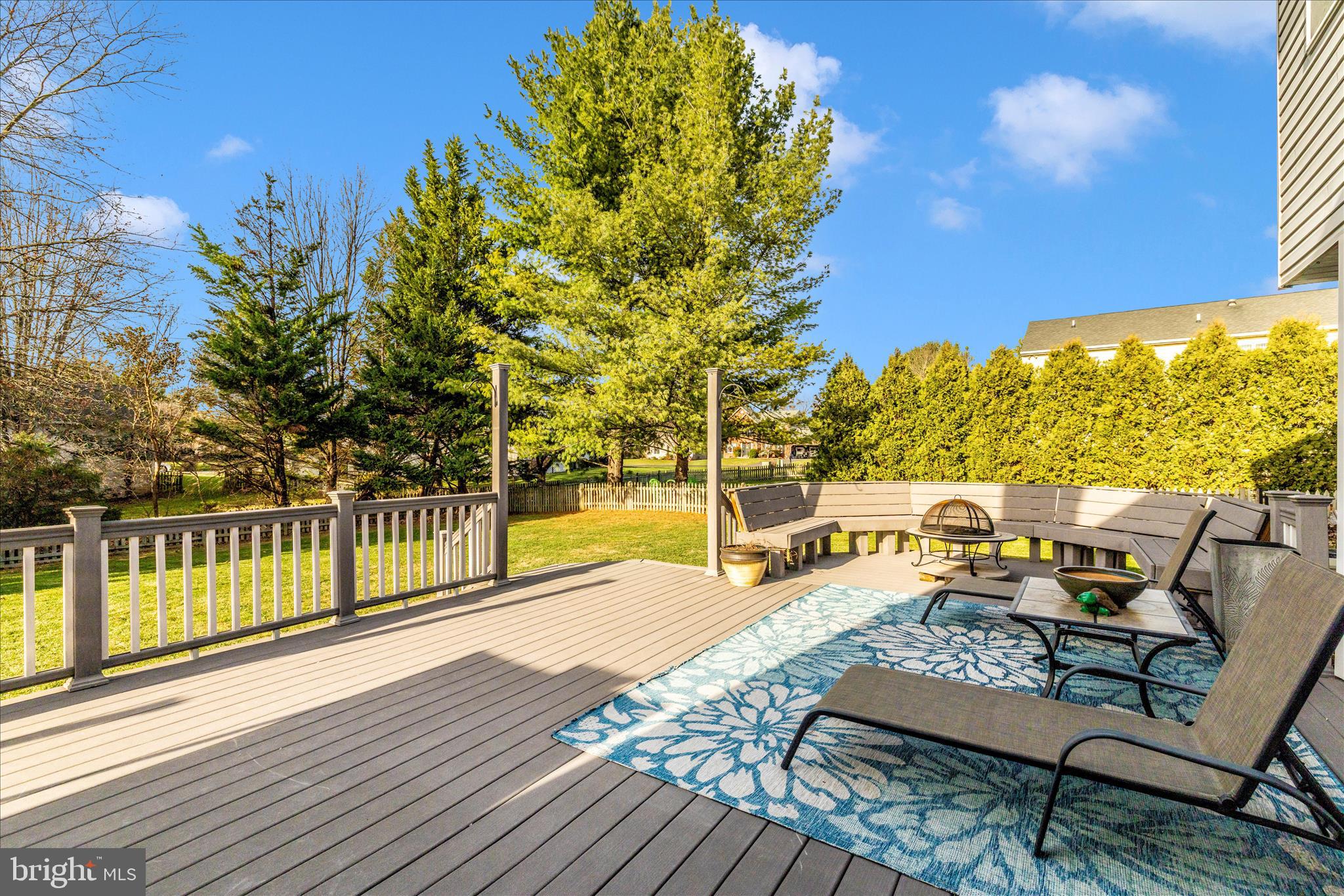13514 Paradise Church Road Hagerstown, MD 21742 - Photo 54 of 56 a balcony with wooden floor and outdoor seating