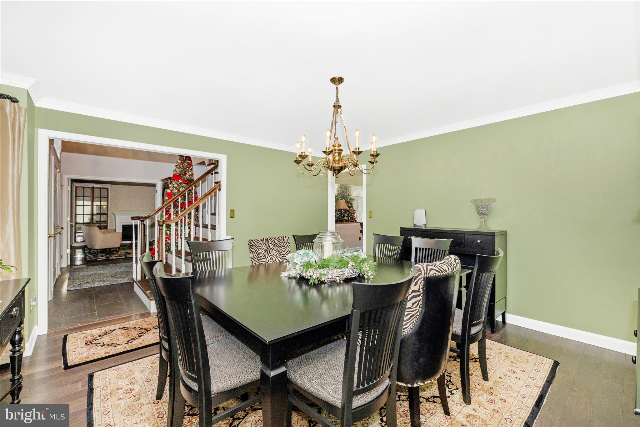 13514 Paradise Church Road Hagerstown, MD 21742 - Photo 9 of 56 a view of a dining room with furniture and wooden floor