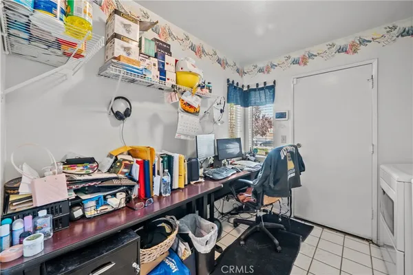 a room with furniture and toys