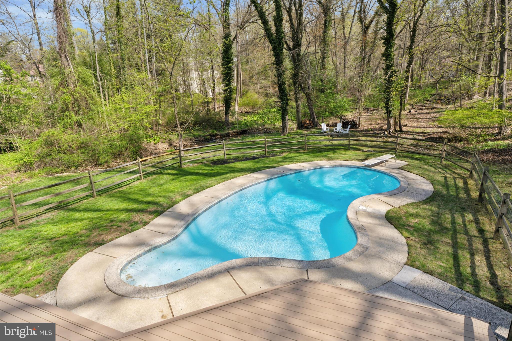 78 Peddrick Road Wayne, PA 19087 - Photo 34 of 47 a view of a swimming pool with a yard