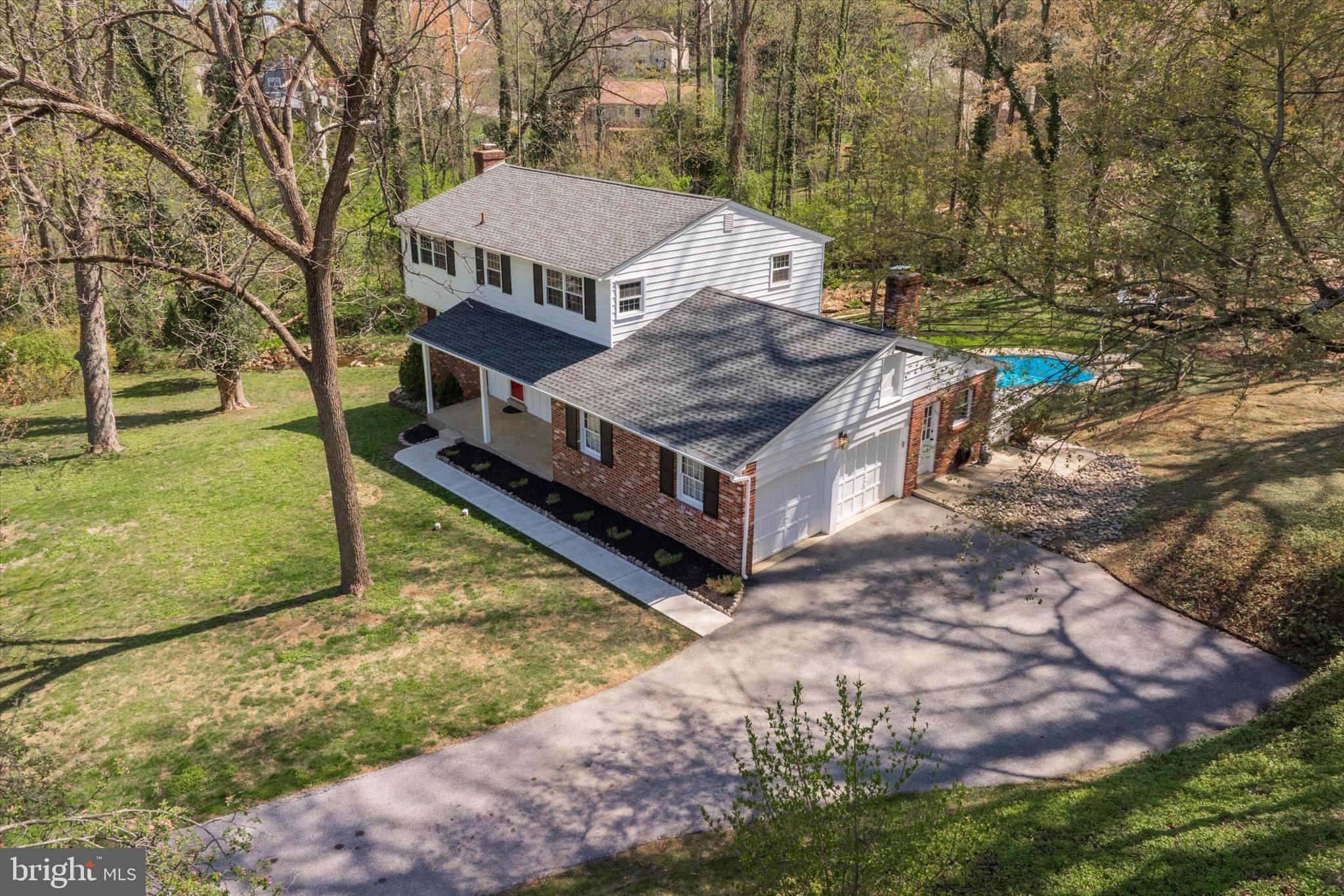 78 Peddrick Road Wayne, PA 19087 - Photo 45 of 47 a aerial view of a house with a yard