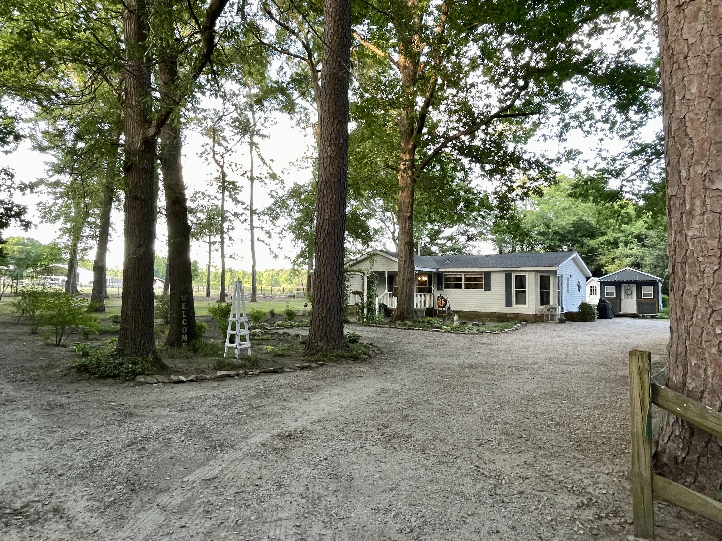 2166 Healing Springs Road Blackville, SC 29817 - Photo 29 of 43 a view of a house with a tree in the forest