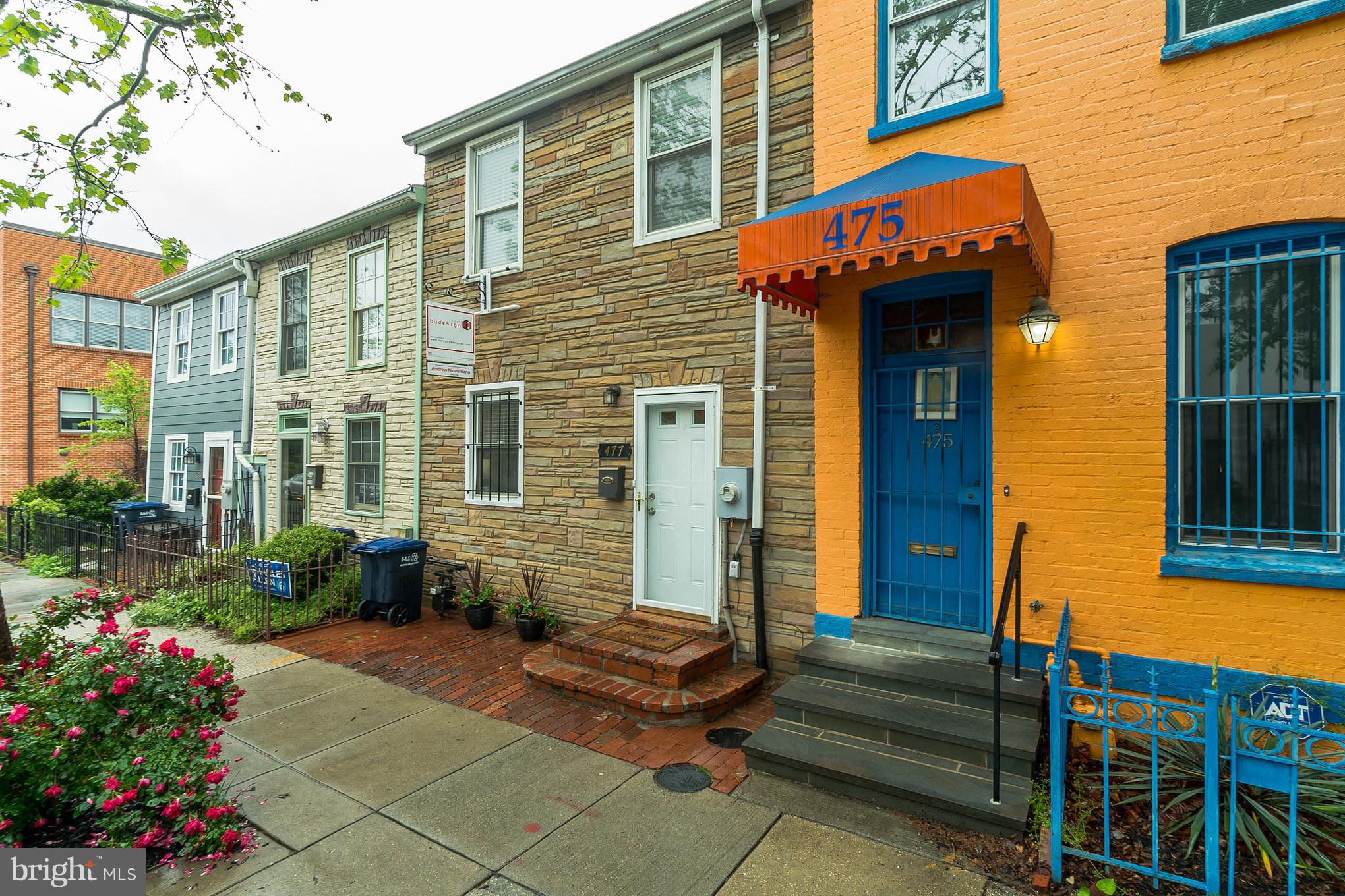 477 Ridge Street Northwest Washington, DC 20001 - Photo 29 of 30 Exterior (Front)