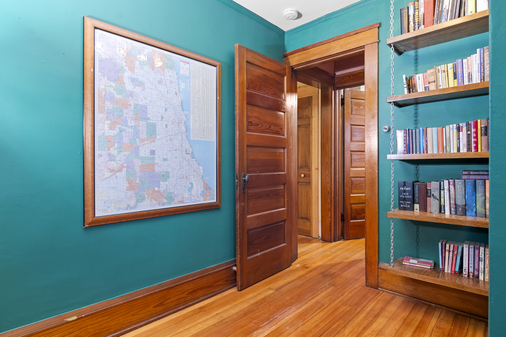 2S368 Harter Road Elburn, IL 60119 - Photo 18 of 27 a view of room with window and book shelf
