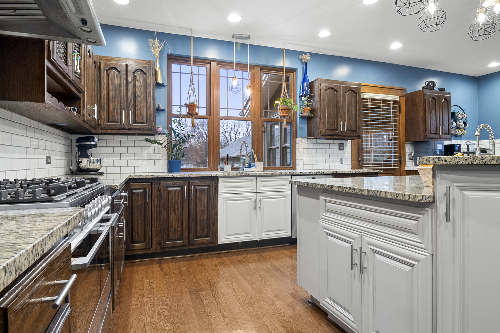 2S368 Harter Road Elburn, IL 60119 - Photo 9 of 27 a kitchen with stainless steel appliances granite countertop a stove top oven a sink and a refrigerator