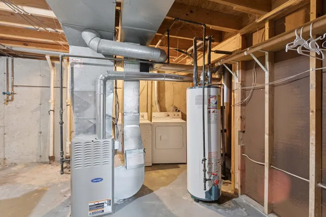 a view of a walk in closet