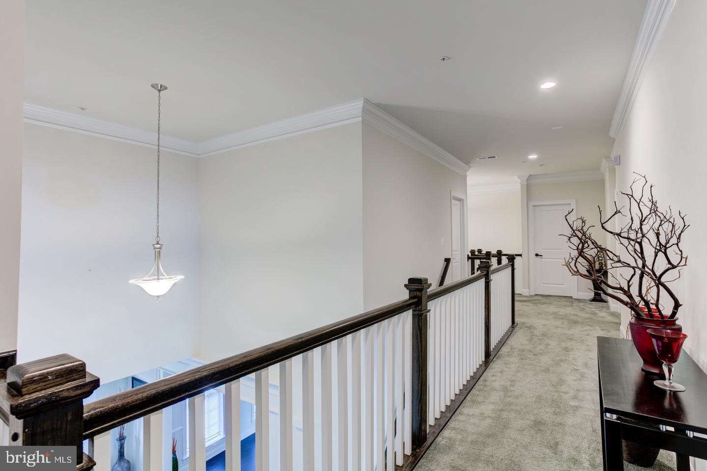 4902 Bridle Ridge Road Upper Marlboro, MD 20772 - Photo 11 of 20 a view of a hallway with workspace