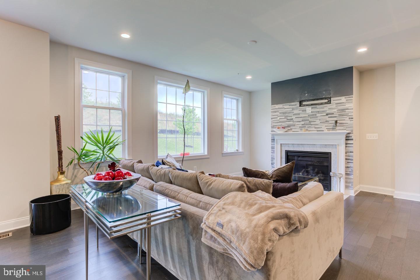 4902 Bridle Ridge Road Upper Marlboro, MD 20772 - Photo 5 of 20 a living room with furniture flower pot and a fireplace