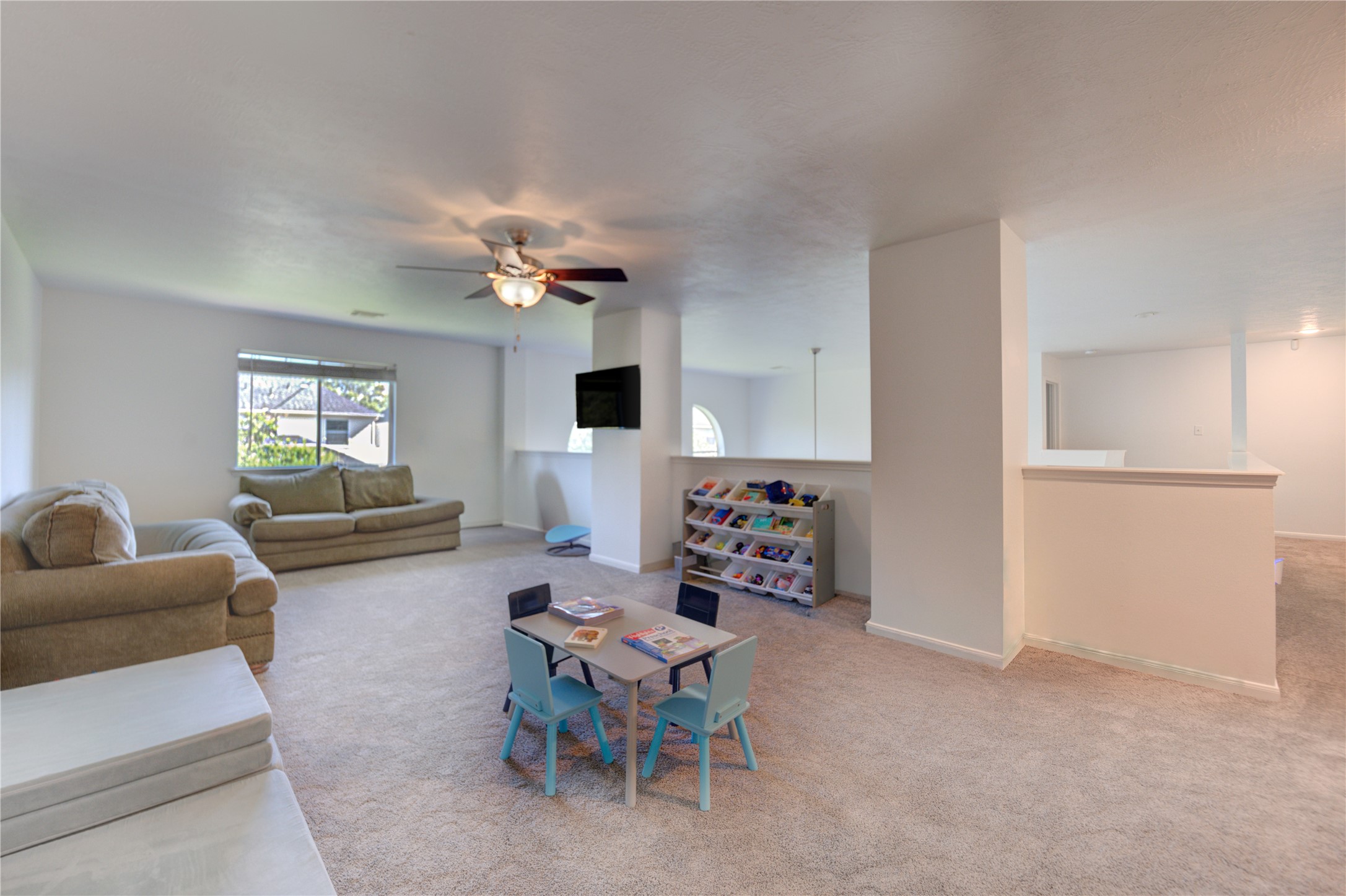10906 Trail Ridge Drive Houston, TX 77064 - Photo 37 of 41 Large upstairs game room with an attached media room for added entertainment space.