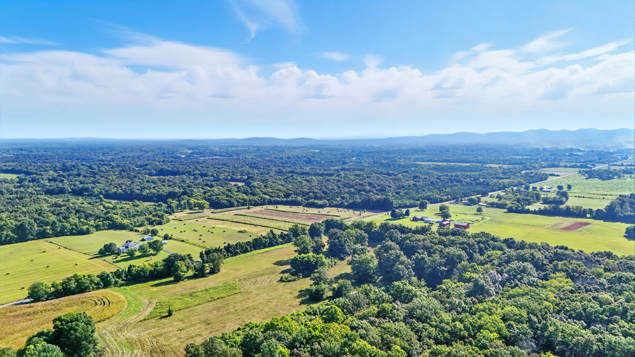 790 Squire Hall Road Bell Buckle, TN 37020 - Photo 16 of 42 an aerial view of residential houses with outdoor space and trees