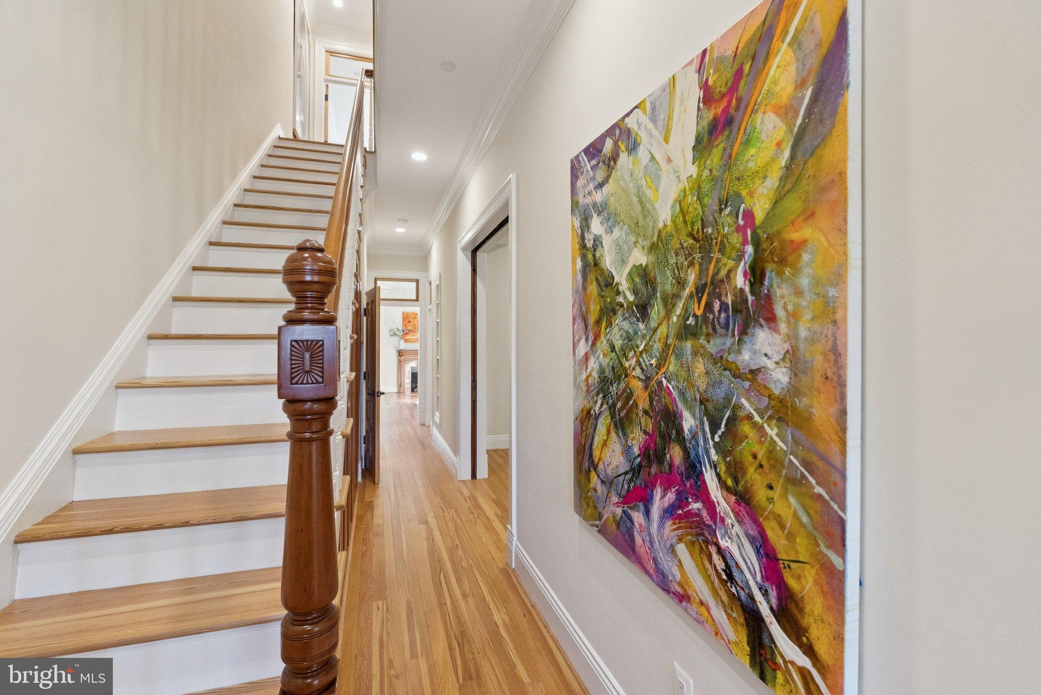 1514 R Street Northwest Washington, DC 20009 - Photo 15 of 84 a view of an entryway with wooden floor