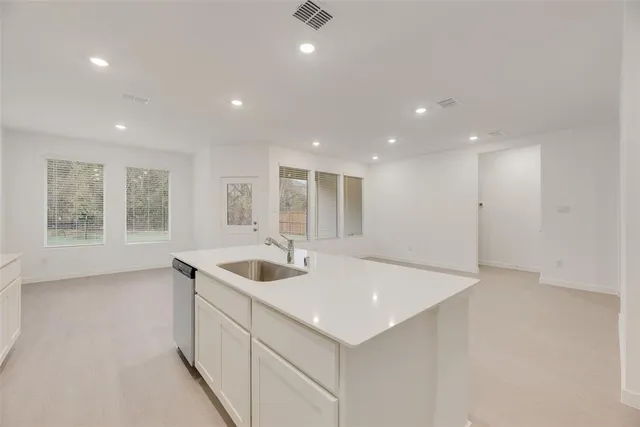 a backyard of a house