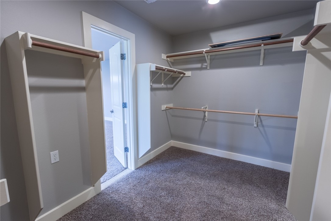 306 East 34th Street, Unit A Austin, TX 78705 - Photo 14 of 28 a view of an empty walk in closet
