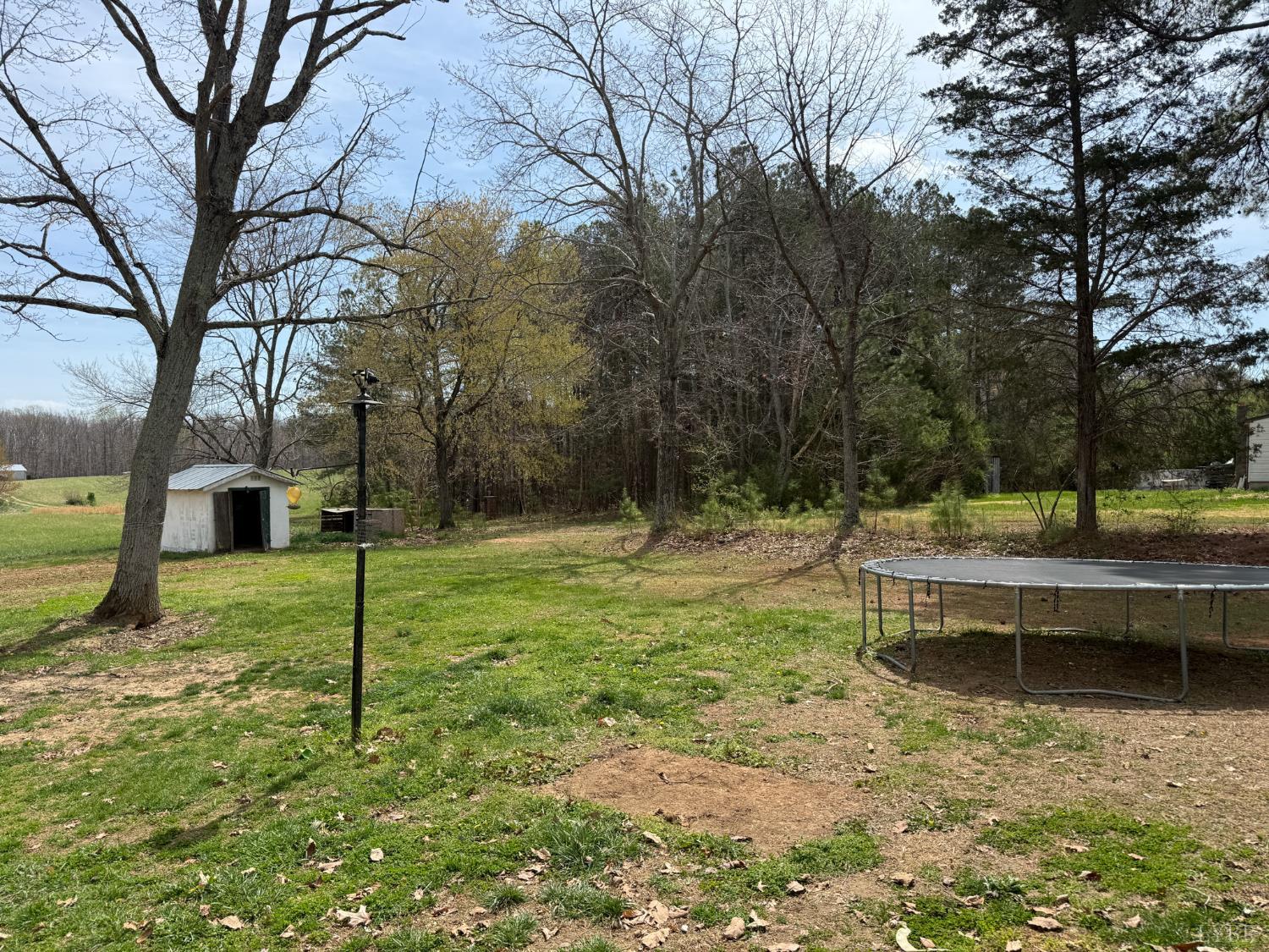 6218 Old Evergreen Road Appomattox, VA 24522 - Photo 9 of 11 a backyard of a house with lots of green space