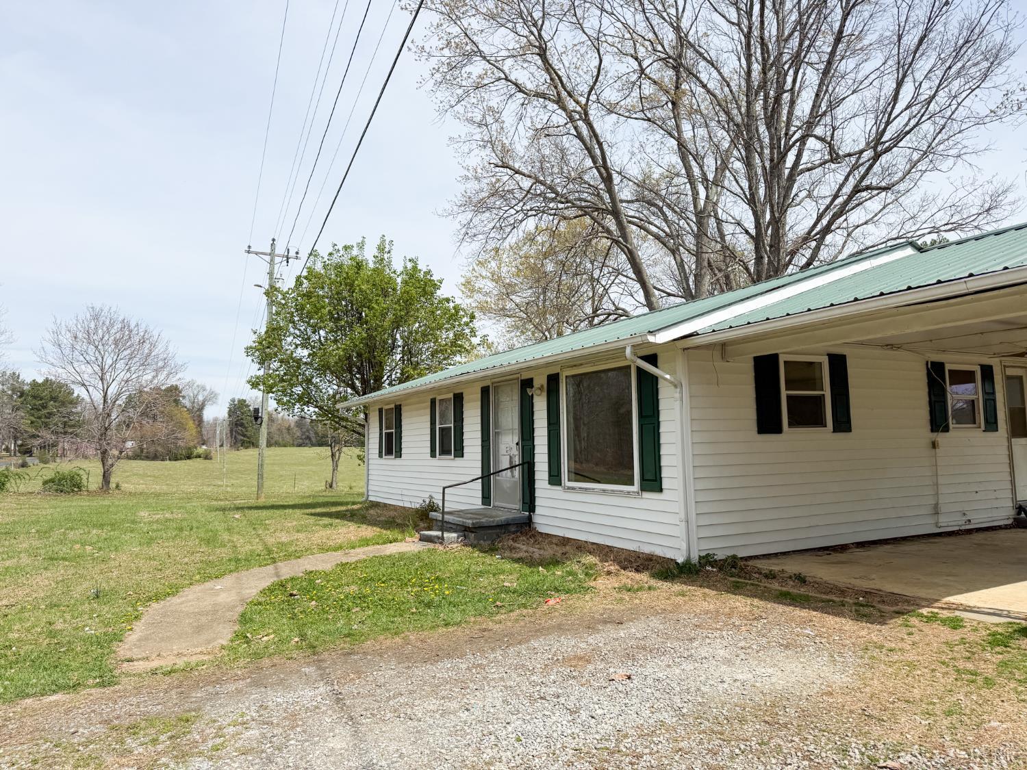 6218 Old Evergreen Road Appomattox, VA 24522 - Photo 10 of 11 a view of a house with a yard
