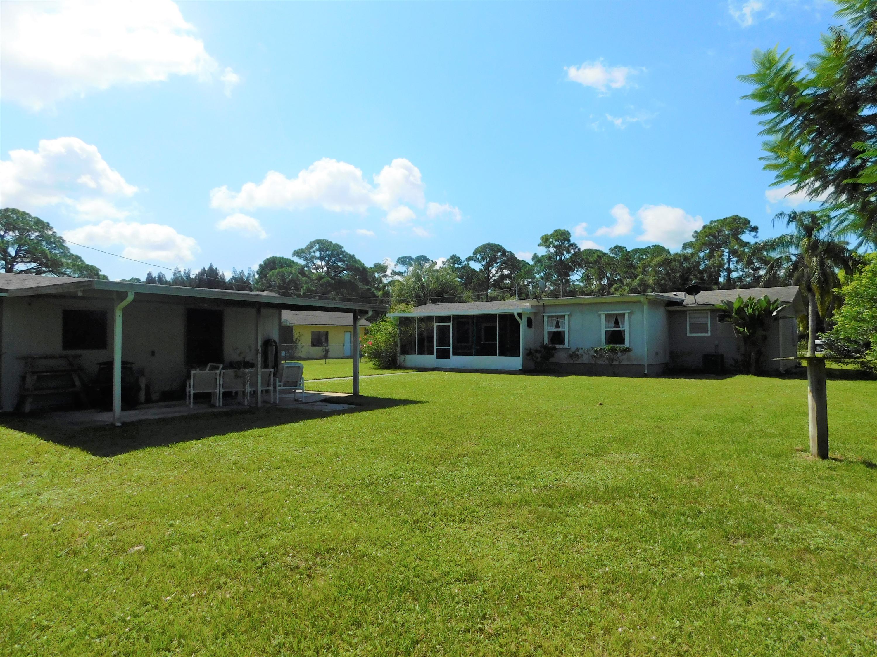 6352 Indrio Road Fort Pierce, FL 34951 - Photo 30 of 33 Backyard