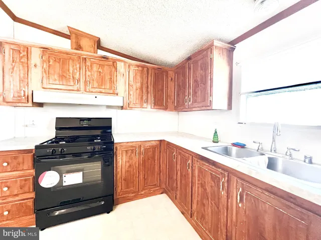 a kitchen with stainless steel appliances granite countertop a stove a sink dishwasher and a microwave oven with cabinets