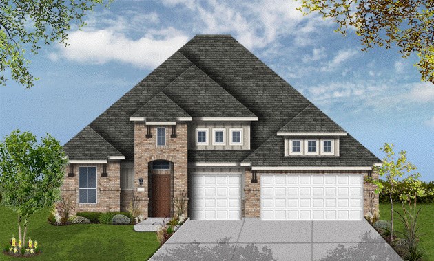 124 Lake Rim Circle Georgetown, TX 78633 - Photo 1 of 1 a front view of a house with a yard