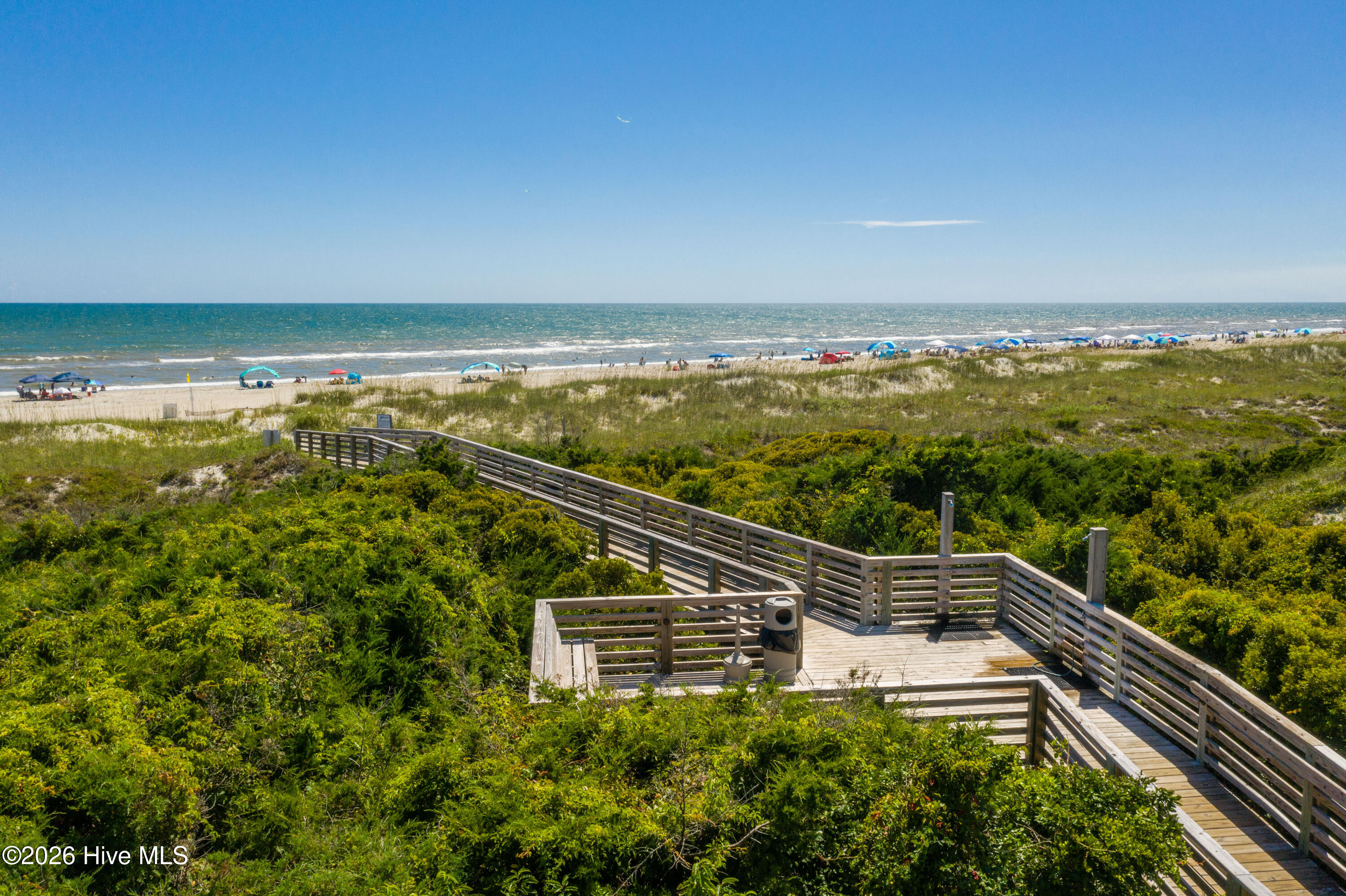 2008 East Fort Macon Road, Unit I 13 Atlantic Beach, NC 28512 - Photo 34 of 35 Beach Access Boardwalk