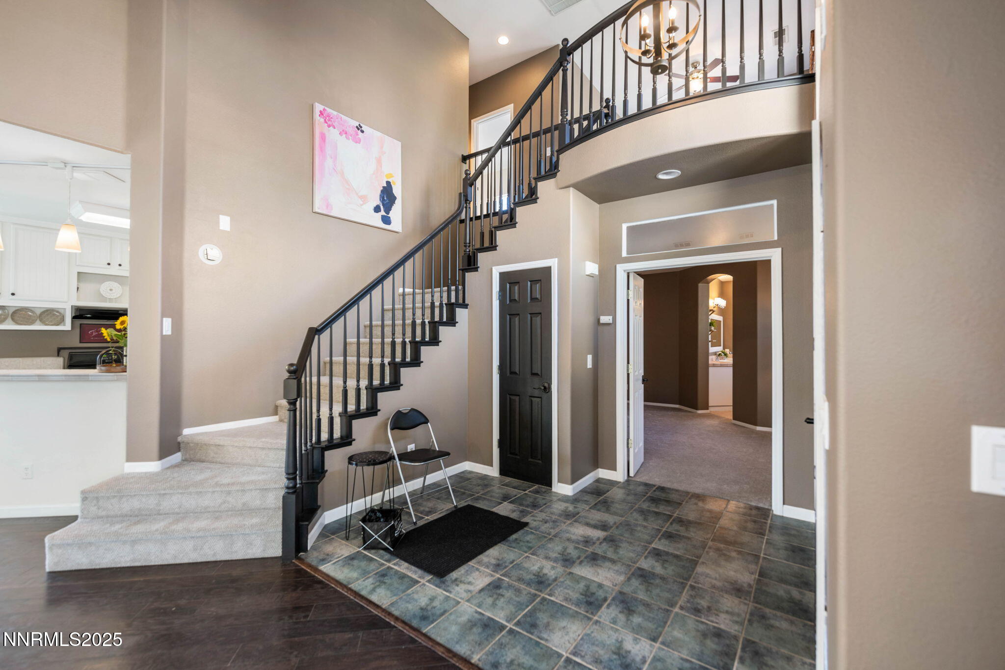 1295 Tule Drive Reno, NV 89521 - Photo 17 of 45 a view of entryway and hall with wooden floor