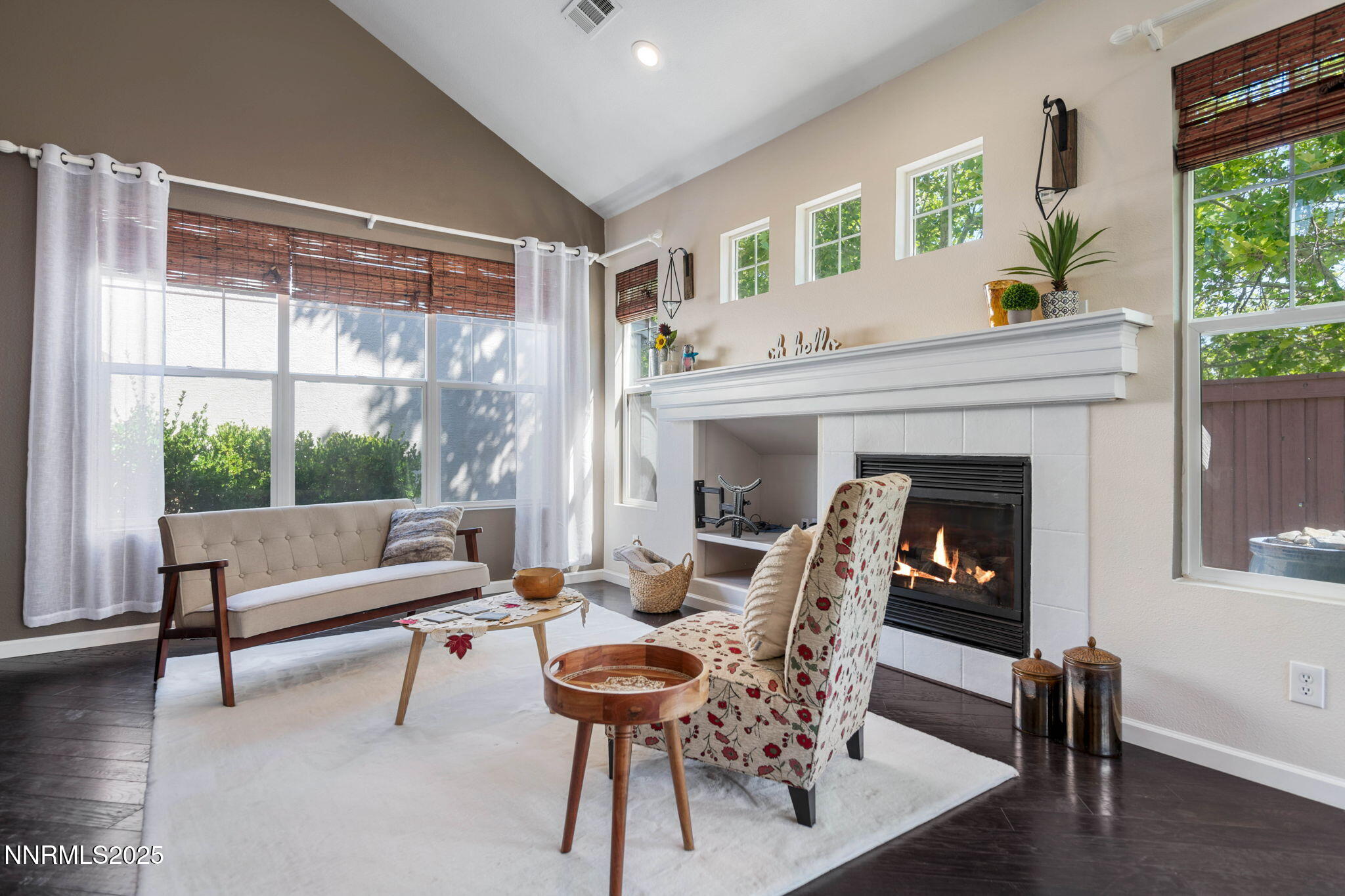 1295 Tule Drive Reno, NV 89521 - Photo 4 of 45 a living room with furniture and a fireplace