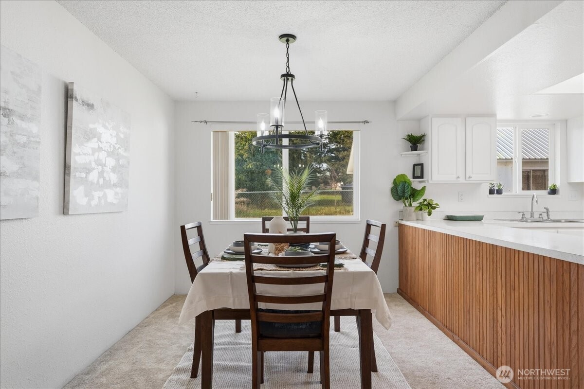 309 West Walnut Street Waterville, WA 98858 - Photo 6 of 28 a view of a dining room with furniture window and outside view