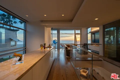 a very nice looking room with a large window