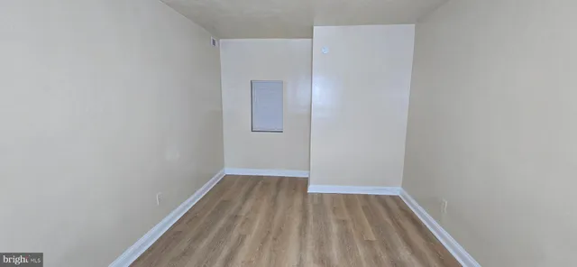 a view of wooden floor in a room