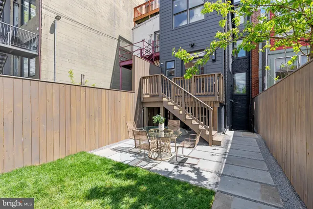 a front view of a building