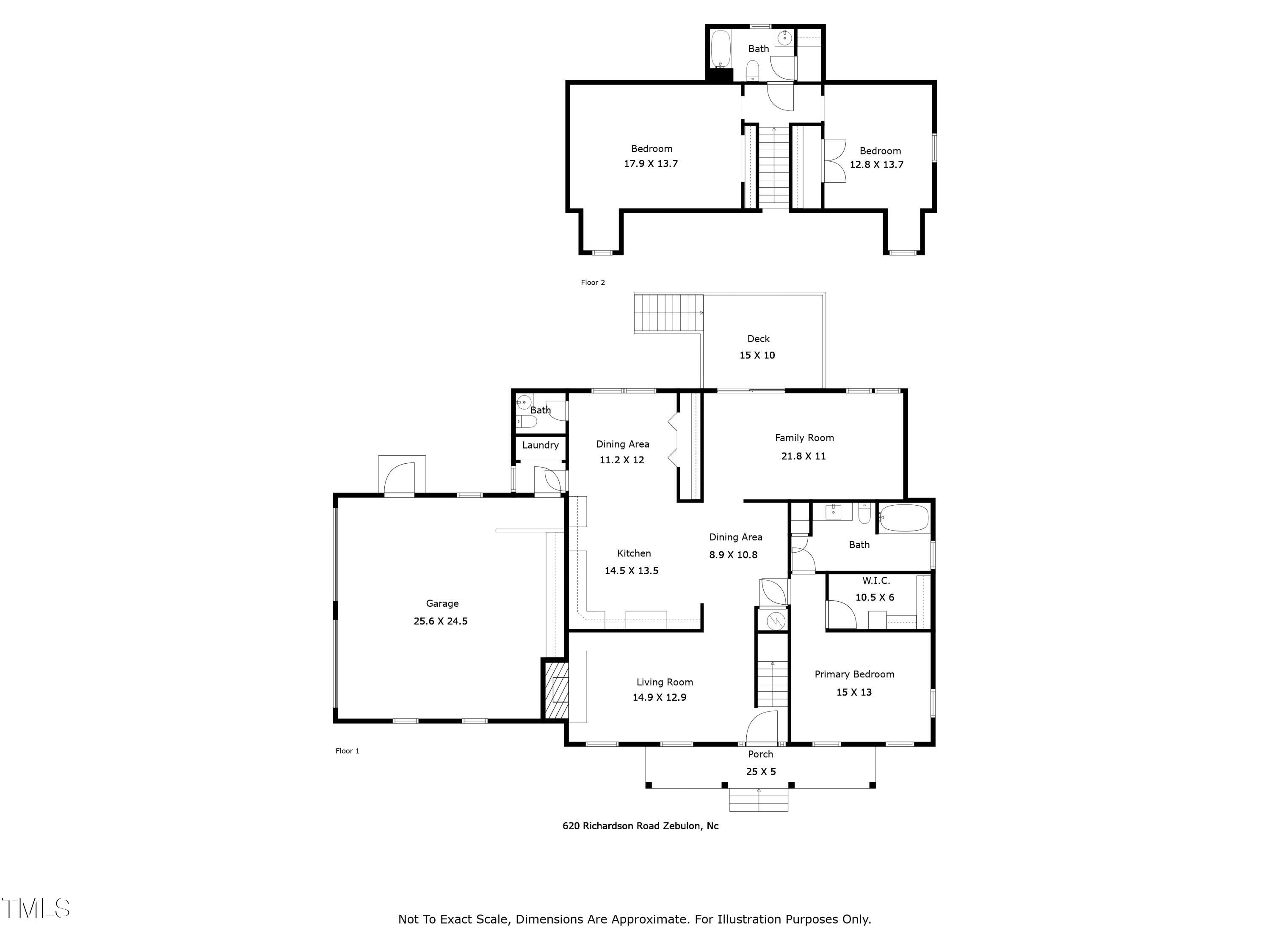 620 Richardson Road Zebulon, NC 27597 - Photo 50 of 52 all_floors_620_richardson_road_zebulon_w