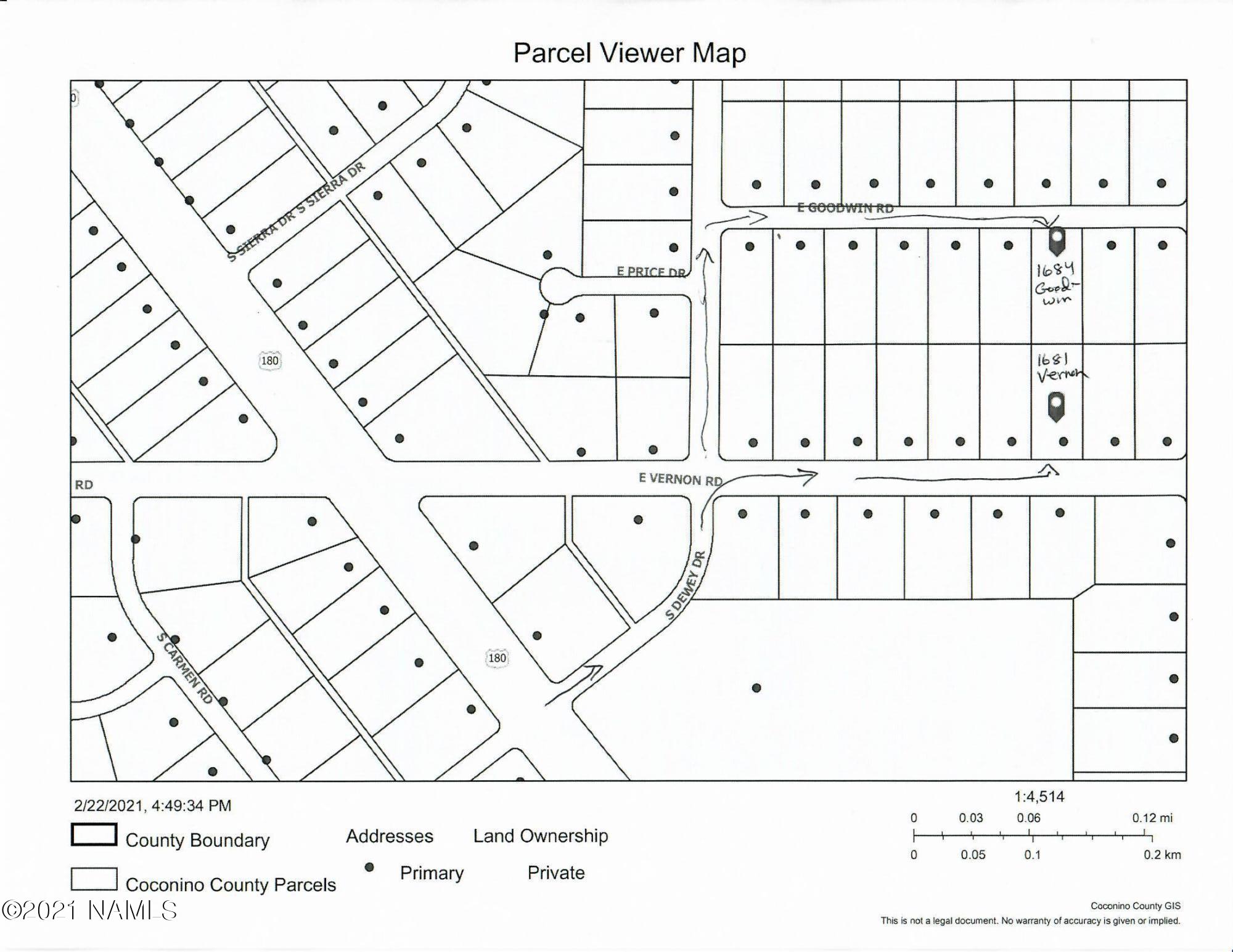 1681 Vernon Road Williams, AZ 86046 - Photo 6 of 7 Directions