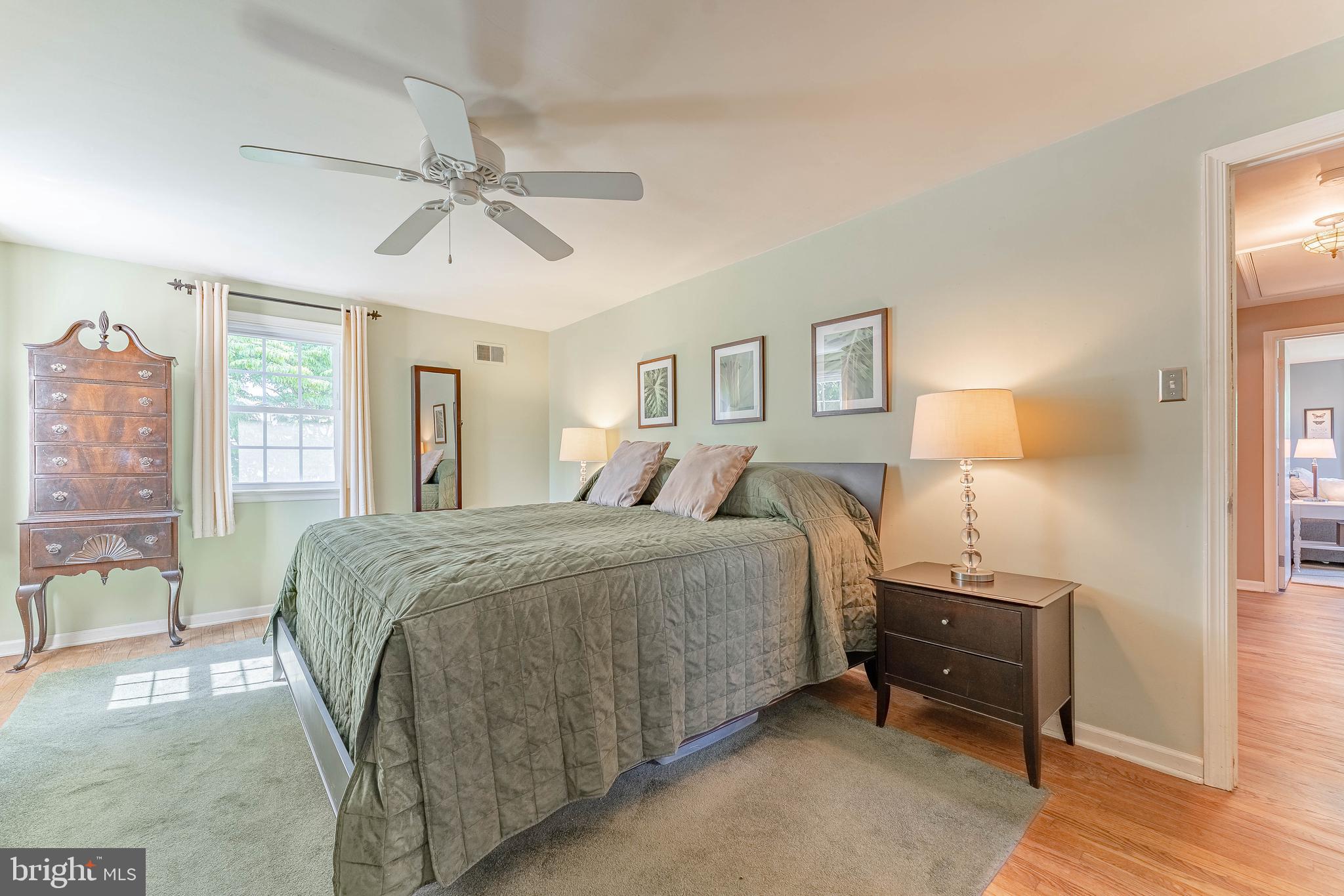 84 North Spring Lane Phoenixville, PA 19460 - Photo 27 of 51 a bedroom with a bed and wooden floor