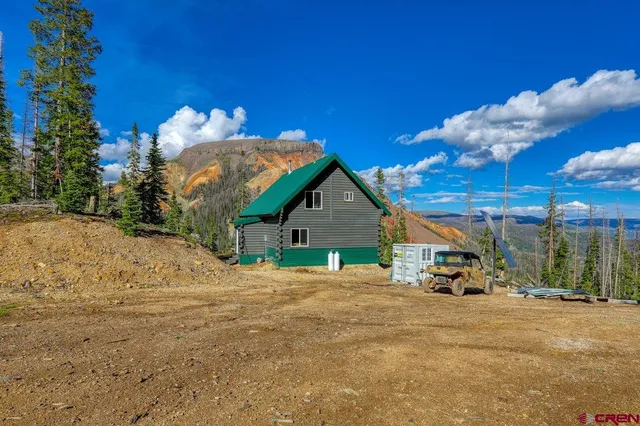 a car parked on the side of the road